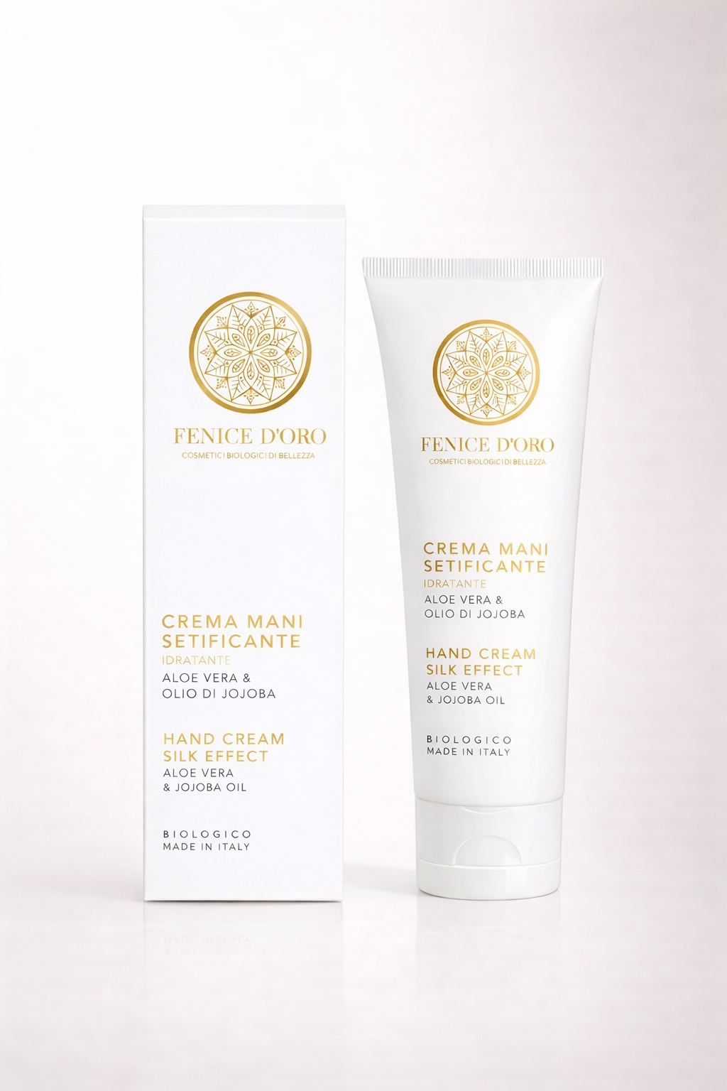 Crema Mani Setificante Idratante - Aloe Vera & Olio di Jojoba