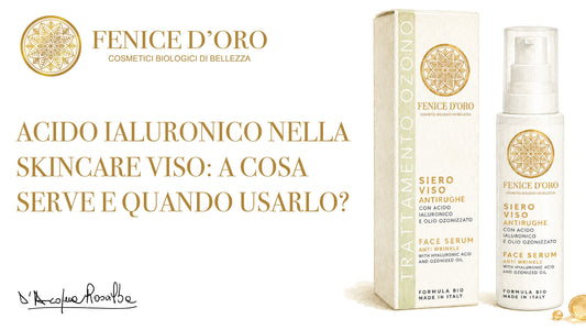 Acido ialuronico nella skincare viso: a cosa serve e quando usarlo?