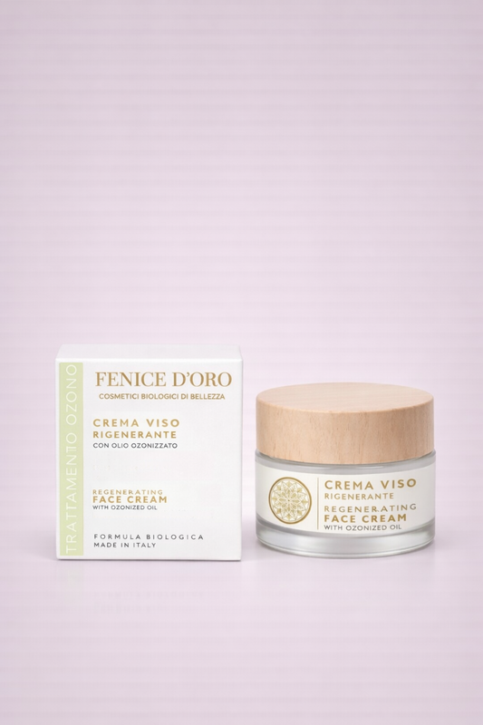 Crema Viso Rigenerante con Olio Ozonizzato