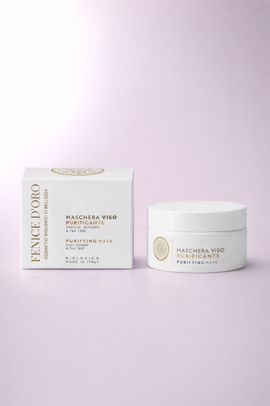 Maschera Viso Purificante - Argilla, Zenzero & Tea Tree
