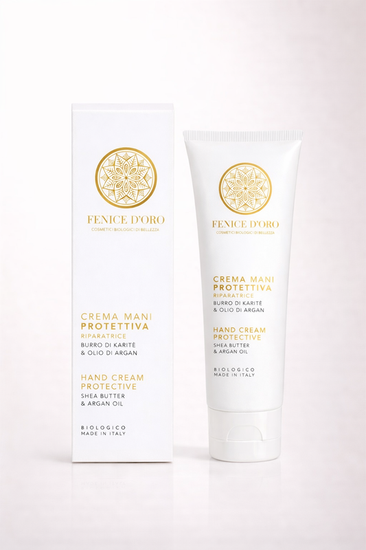 Crema Mani Protettiva Riparatrice - Burro di Karité & Olio di Argan