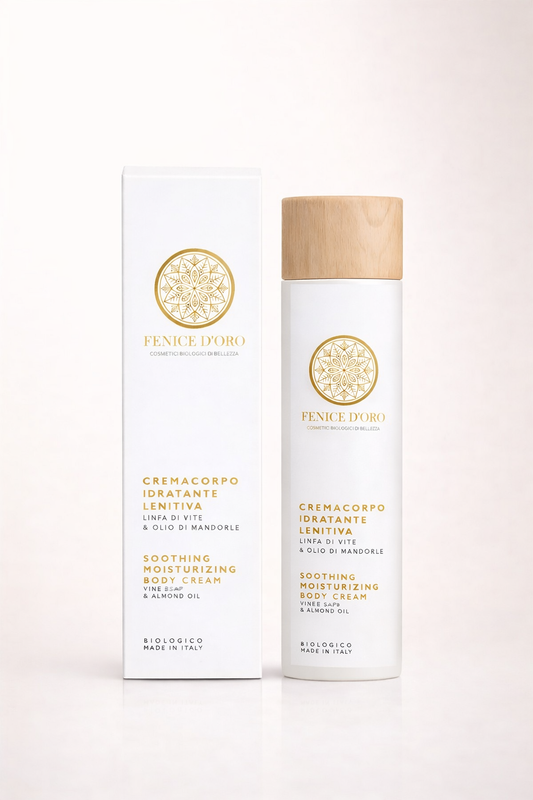 Crema Corpo Idratante Lenitiva - Linfa di Vite & Olio di Mandorle