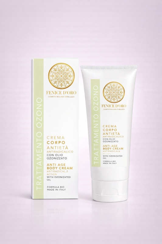 Crema Corpo Anti Age Antiradicalica con Olio Ozonizzato